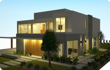 An example of a 3d exterior render