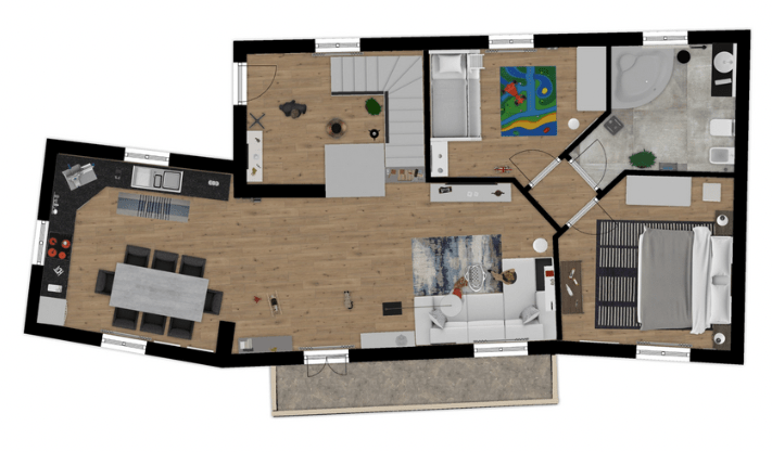 full color floorplan example in carousel 04